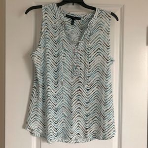 White House Black Market sleeveless blouse
